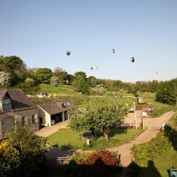 Hot air balloons